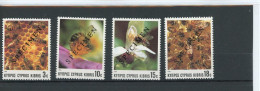 Zypern 722-725 "SPECIMEN" Postfrisch Biene #GL831 - Gebraucht