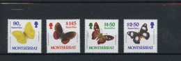 Montserrat 683-86 Postfrisch Schmetterling #GL857 - Anguilla (1968-...)