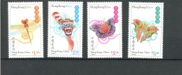 HongKong 857-60 Postfrisch Schmetterling #GL775 - Altri & Non Classificati