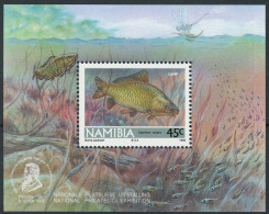 Namibia Block 14 Postfrisch Fische #GL860 - Namibia (1990- ...)