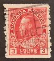 CANADA YT 111bB  OBLITÉRÉ "GEORGE V" ANNÉES 1918/1925 - Gebruikt