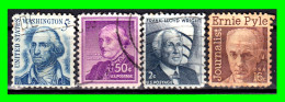 ESTADOS UNIDOS – USA – ( UNITED STATES ESTADOS ) – LOTE DE SELLOS  DIFERENTES AÑOS Y VALORES - Used Stamps