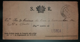 ISENTO DE FRANQUIA - S.R - CAMINHA - Lettres & Documents