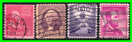 ESTADOS UNIDOS – USA – ( UNITED STATES ESTADOS ) – LOTE DE SELLOS  DIFERENTES AÑOS Y VALORES - Used Stamps