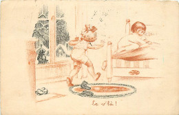 Illustration De NAUDY , Le V'la ( Pere Noël ) , * 488 60 - Naudy