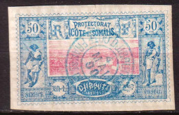 Costa Dei Somali 1894 Y.T.15 O/Used VF/F - Used Stamps