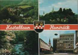 47423 - Kastellaun - Mit Umgebung, U.a. Burgruine Waldeck - 1983 - Kastellaun