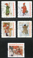 Réf 77 < SUEDE Année 2003 < Yvert N° 2359 à 2363 Ø Used < Noel - SWEDEN - Used Stamps