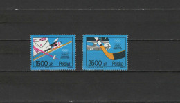 Poland 1992 Olympic Games Albertville Set Of 2 MNH - Invierno 1992: Albertville