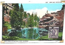 United States &  Rocky Mountain National Park, Gem Lake, Colorado, Denver, Ed. Sanborn S. Co. (445) - Altri & Non Classificati