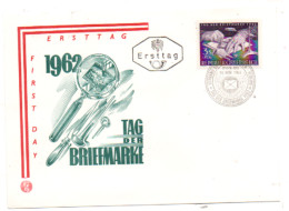 Österreich 1962 MiNr.: 1127 Tag Der Briefmarke Ersttag; Austria FDC Scott: B304 YT: 965 Sg: 1393 - FDC