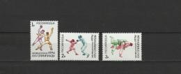 Russia 1992 Olympic Games Barcelona, Handball, Fencing, Judo Set Of 3 MNH - Sommer 1992: Barcelone