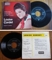 RARE EP 45t BIEM (7") LOUISE CORDET «Sweet Enough» + 3 Titres FRANCE 12-1962 - Rock