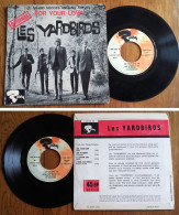 RARE EP 45t BIEM (7") LES YARDBIRDS «For Your Love» + 3 Titres FRANCE 1965 - Rock