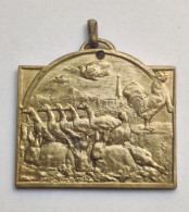 Oude Medaille Ancienne Old Medal Exposition Internationale De Liège, Section Du Petit élevage 1930 Wereldtentoonstelling - Other & Unclassified