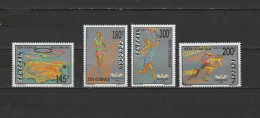Senegal 1992 Olympic Games Barcelona Set Of 4 MNH - Verano 1992: Barcelona