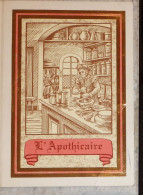 Petit Calendrier Poche 1987 Illustration Métier Apothicaire  Pharmacie Etival Les Le Mans Sarthe - Kleinformat : 1981-90