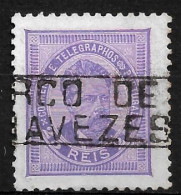 PORTUGAL 1882-84 D. LUIS I 25R P:11.5 USED CARIMBO (NP#94-P21-L3) - Used Stamps