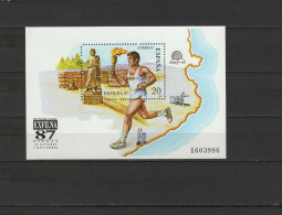 Spain 1987 Olympic Games Barcelona, EXFILNA S/s MNH - Ete 1992: Barcelone