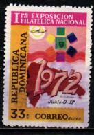 REPUBBLICA DOMENICANA - 1972 - PRIMA ESPOSIZIONE FILATELICA NAZIONALE - USATO - Dominican Republic