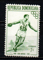 REPUBBLICA DOMENICANA - 1957 - BOB MATHIAS - MH - Dominicaine (République)