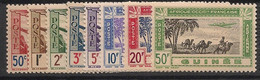 GUINEE - 1942 - PA N°YT. 10 à 17 - Série Complète - Neuf Luxe ** / MNH / Postfrisch - Ungebraucht