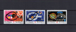 Spain 1991 Olympic Games Barcelona Set Of 3 MNH - Estate 1992: Barcellona