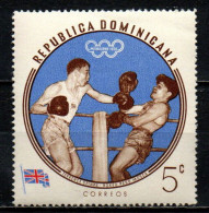 REPUBBLICA DOMENICANA - 1960 - TERRENCE SPINKS - OLIMPIADI DI MELBOURNE -MNH - Dominican Republic