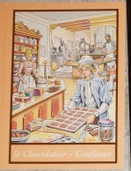 Petit Calendrier Poche 1998 Illustration Métier  Chocolatier Confiseur - Tamaño Pequeño : 1991-00