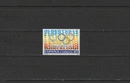 Spain 1992 Olympic Games Barcelona / Albertville Stamp MNH - Zomer 1992: Barcelona