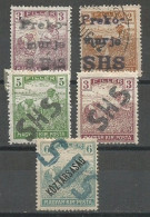 Slovenia Hungary Yugoslavia SHS Kingdom 5 Stamps Local Issues Mint & Used 1919 No Guarantee! - Sonstige & Ohne Zuordnung