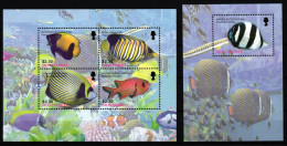Montserrat Block 102 + 1244-1247 Postfrisch Fische #JV633 - Marine Life