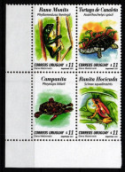 Uruguay 2581-2584 Postfrisch Als 4er Block, Schildkröten #JV547 - Uruguay