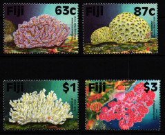 Fidschi 808-811 Postfrisch Korallen #JV747 - Fidji (1970-...)