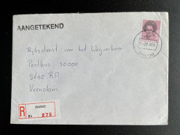 NETHERLANDS 1982 REGISTERED LETTER BORNE TO VEENDAM 14-06-1982 NEDERLAND - Briefe U. Dokumente