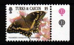 Turks Und Caicos 1650 I Postfrisch Schmetterling #JV834 - Turcas Y Caicos