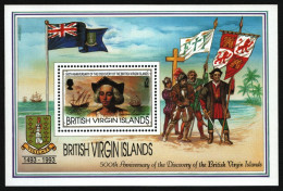 Jungferninseln 1993 - Mi-Nr. Block 81 ** - MNH - Schiffe / Ships - Kolumbus - British Virgin Islands