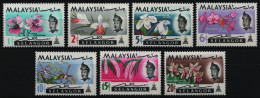 Malaya - Selangor 1965 - Mi-Nr. 98-104 ** - MNH - Orchideen / Orchids - Selangor