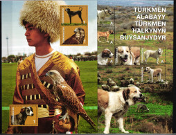 Turkmenistan Block 34-35 Postfrisch Hunde #JV991 - Turkmenistán