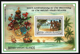 Jungferninseln 1993 - Mi-Nr. Block 80 ** - MNH - Schiffe / Ships - Kolumbus - British Virgin Islands