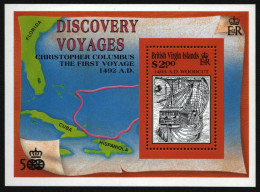 Jungferninseln 1991 - Mi-Nr. Block 69 ** - MNH - Schiffe / Ships - British Virgin Islands