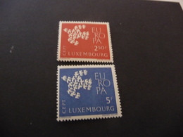 TIMBRES  LUXEMBOURG      1961   N 601 / 602     NEUFS  LUXE** - Ongebruikt