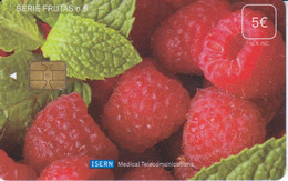 ISN-089 TARJETA DE ISERN DE LA SERIE FRUTAS Nº 6 (FRUTA-FRUIT) - Emisiones Básicas