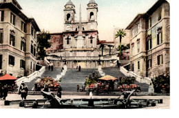Rome Chiesa Della Trinita Del Monti (1934) - Piazze