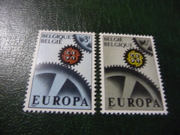TIMBRES   BELGIQUE        1967   N  1415 /  1416   COTE  1,50  EUROS   NEUFS  LUXE** - Unused Stamps