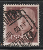 10ESPAGNE 187 // EDIFIL 1291 // 1960 - Oblitérés