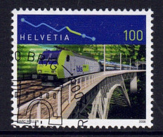 Suisse // Switzerland // 2000-2009  // 2006 //  100 Ans Du Chemin De Fer Du Lötschberg , Oblitéré No.1189 - Used Stamps