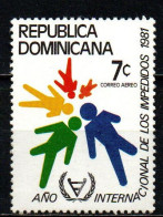 REPUBBLICA DOMENICANA - 1981 - ANNO INTERNAZIONALE DEI DISABILI - MNH - Dominican Republic