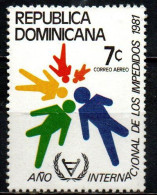 REPUBBLICA DOMENICANA - 1981 - ANNO INTERNAZIONALE DEI DISABILI - MNH - Dominican Republic