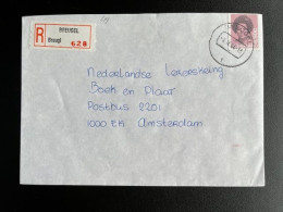 NETHERLANDS 1984 REGISTERED LETTER BREUGEL TO AMSTERDAM 03-09-1984 NEDERLAND - Cartas & Documentos